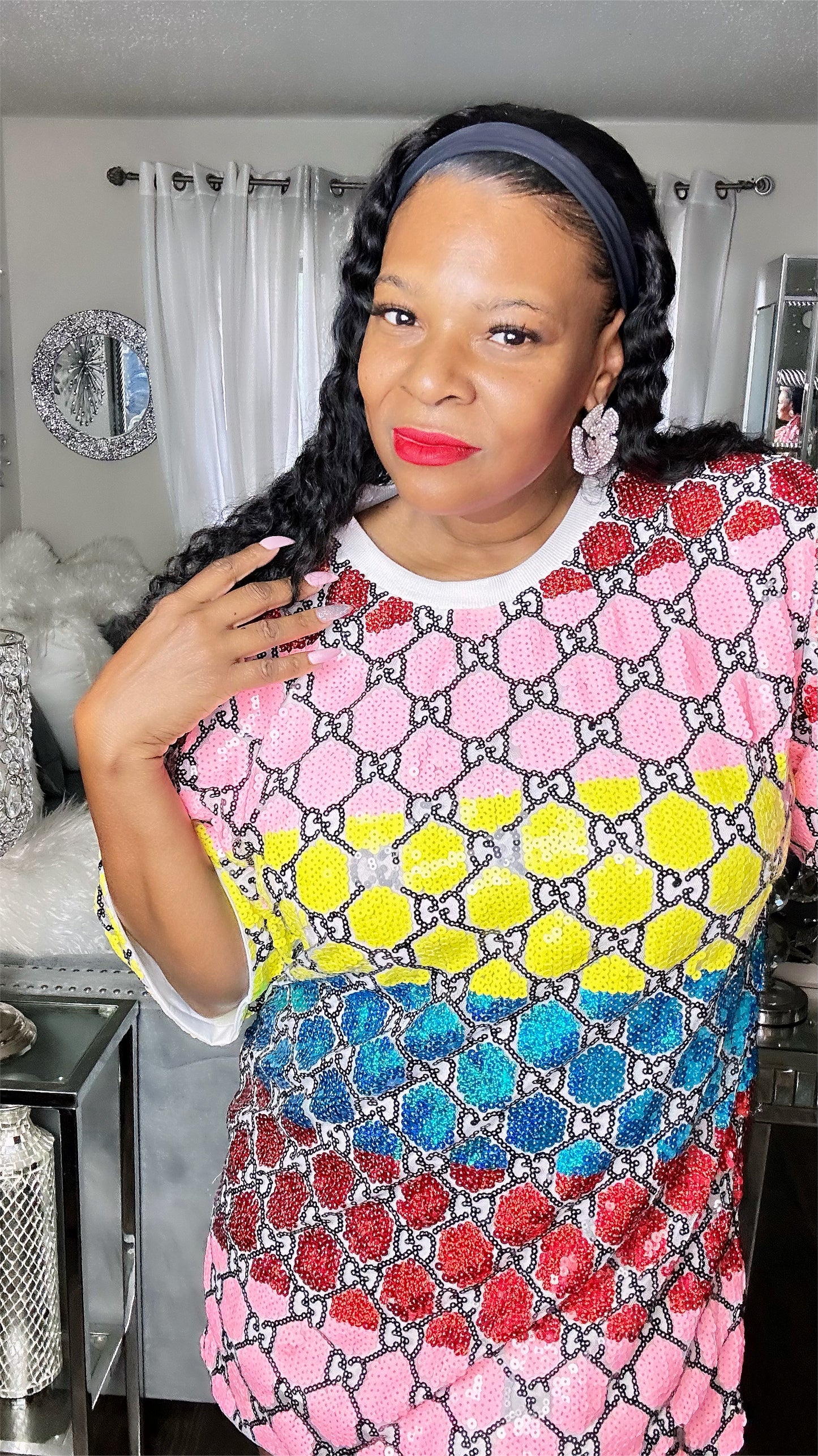Gucci Sequin Dress