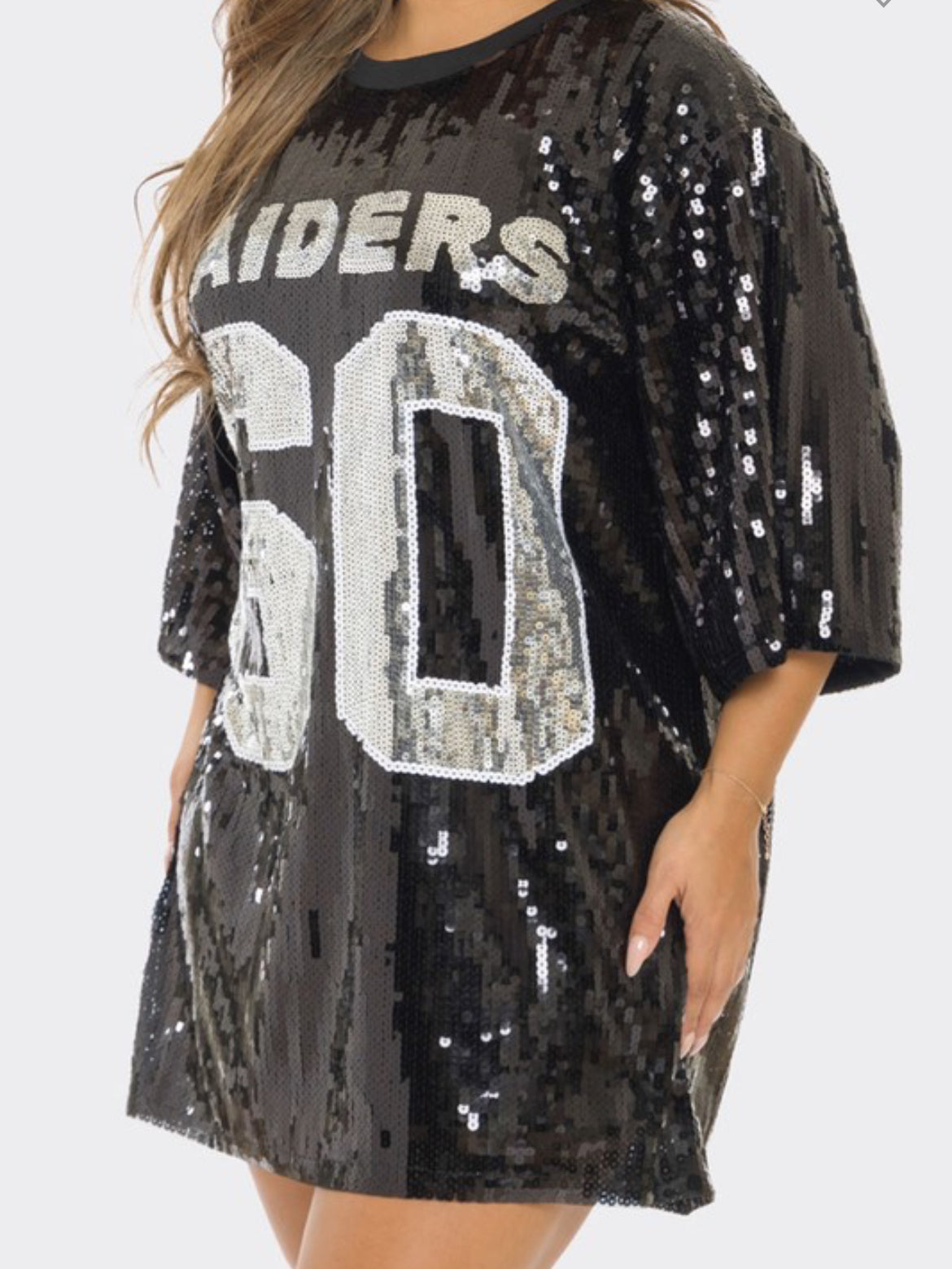 Las Vegas Raiders Sequin Dress