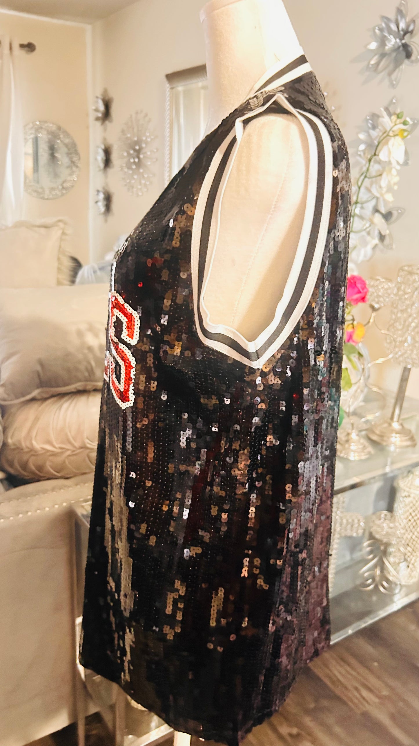 Chicago Bulls Sequin Jersey