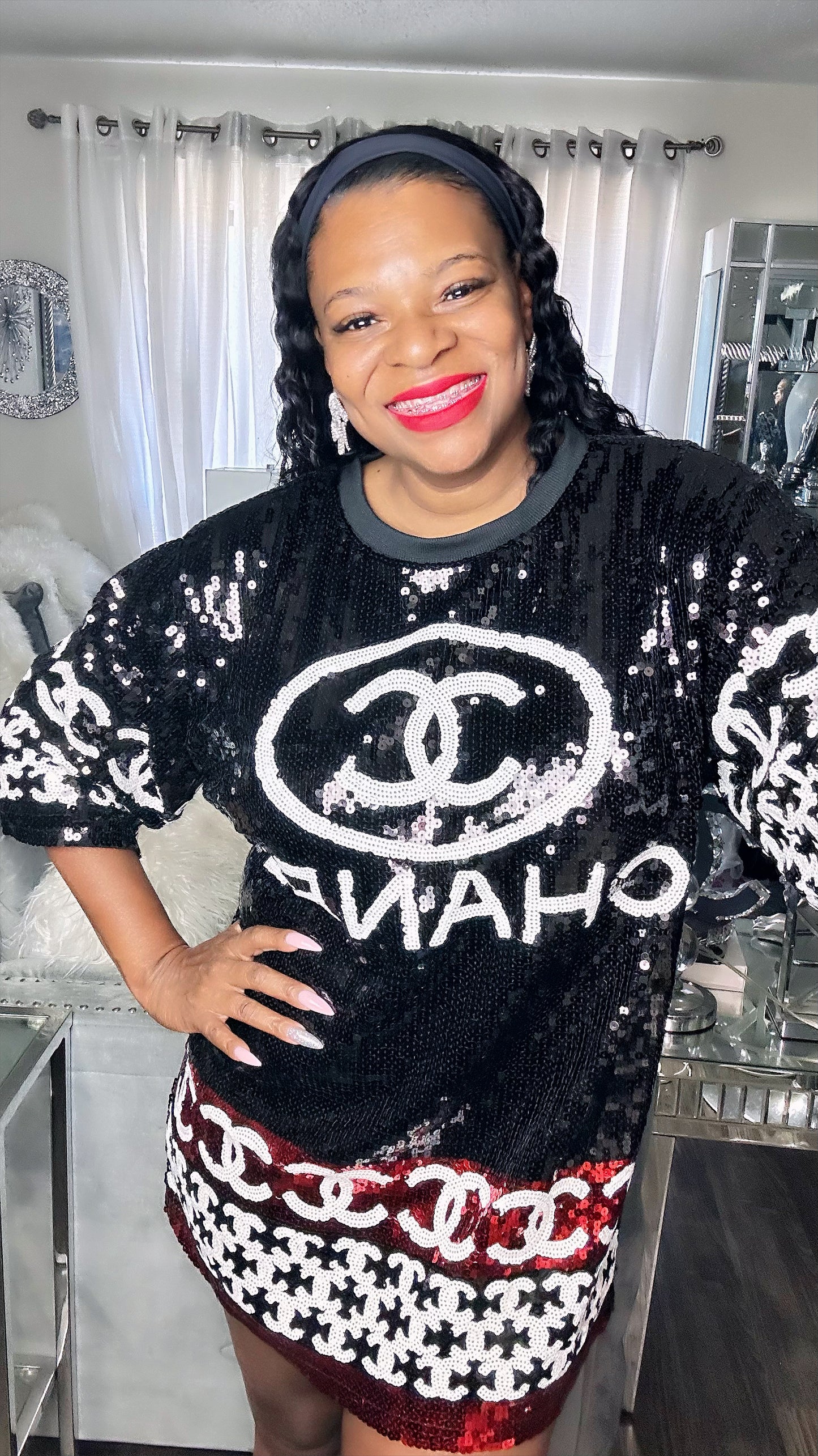 Chanel Sequin Dress