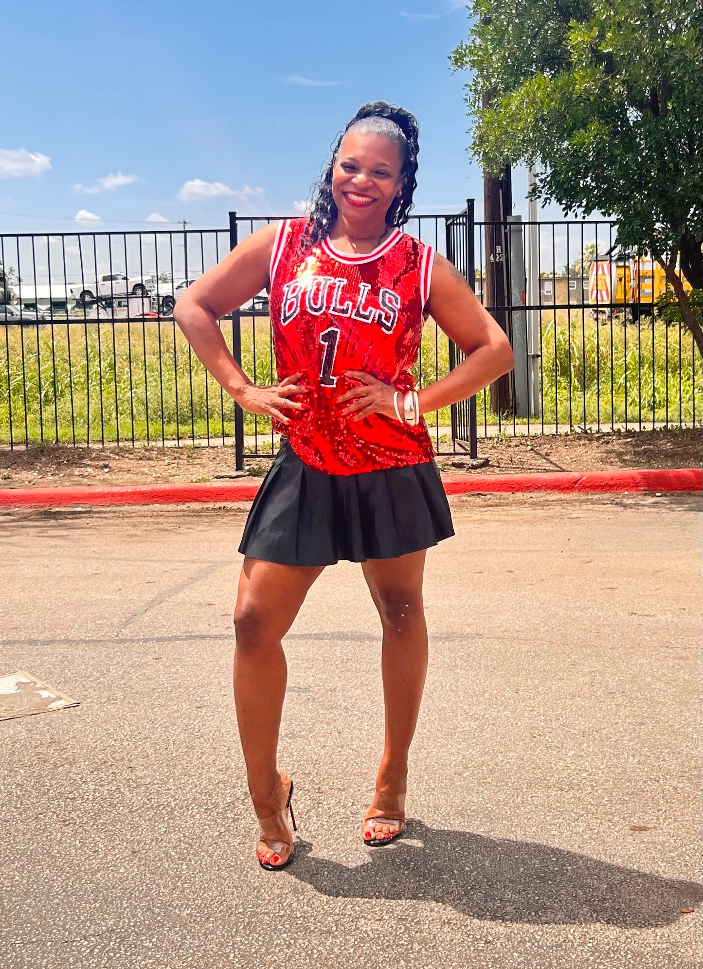 Chicago Bulls Sequin Jersey
