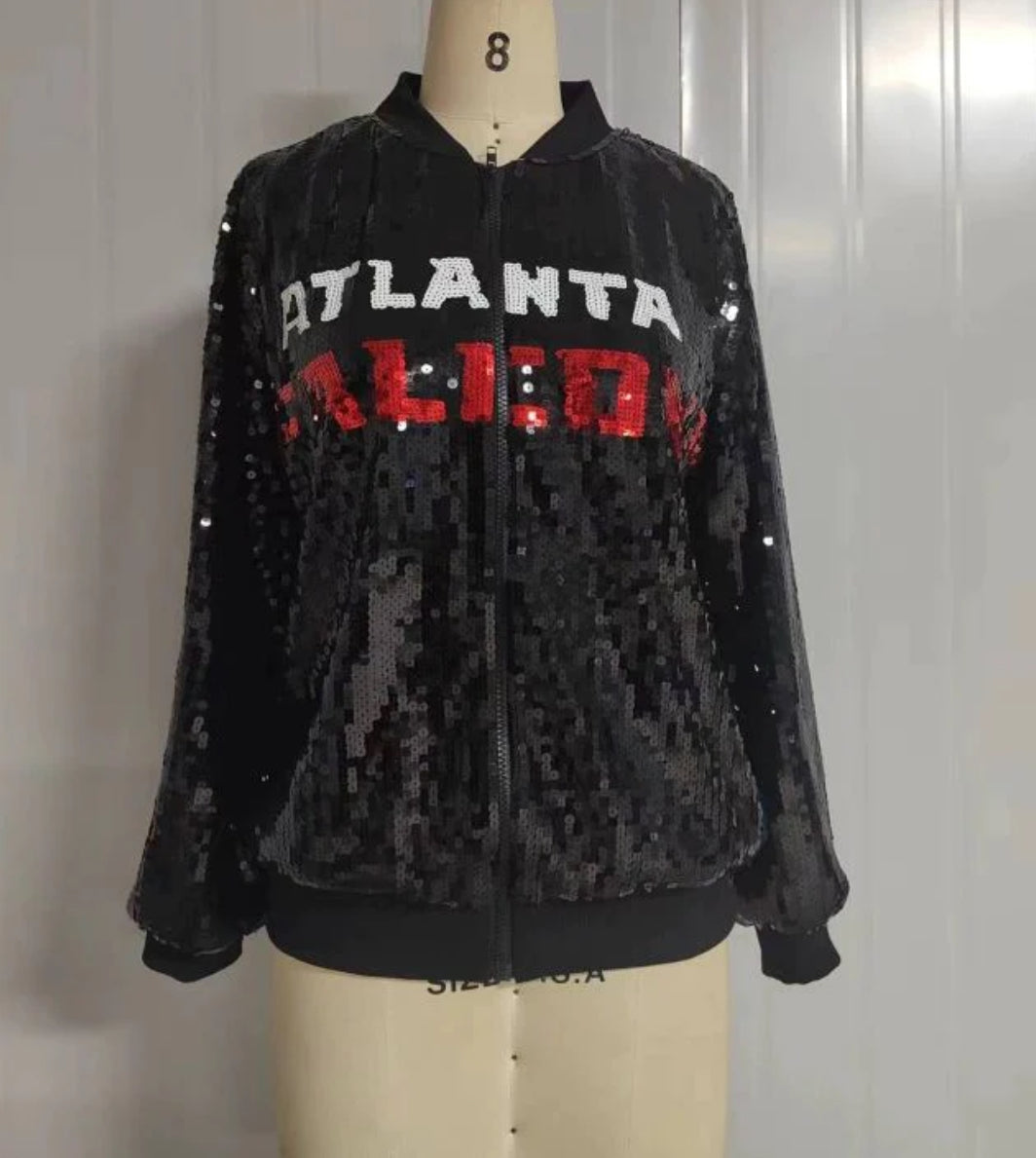 Atlanta Falcons Sequin Jacket