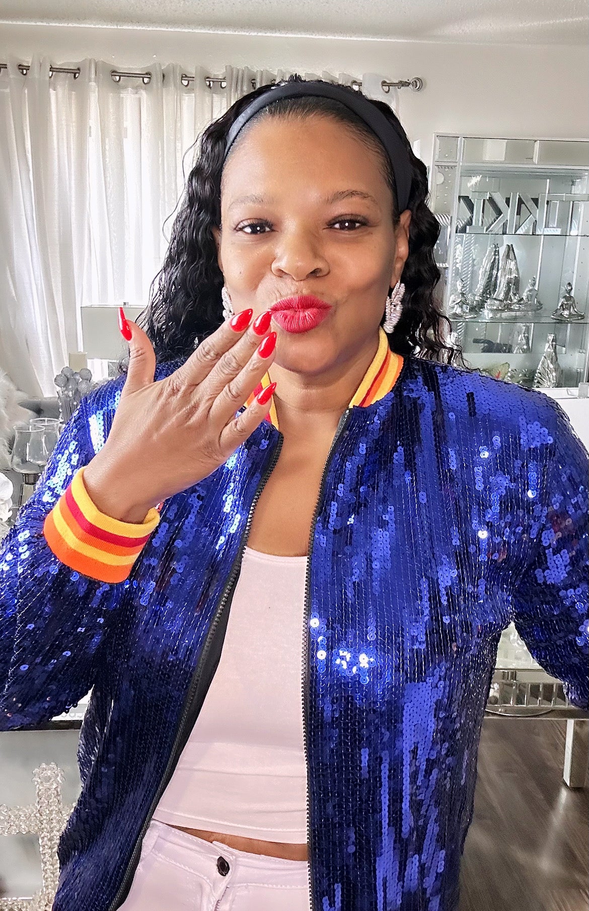 Houston Astro Sequin jacket