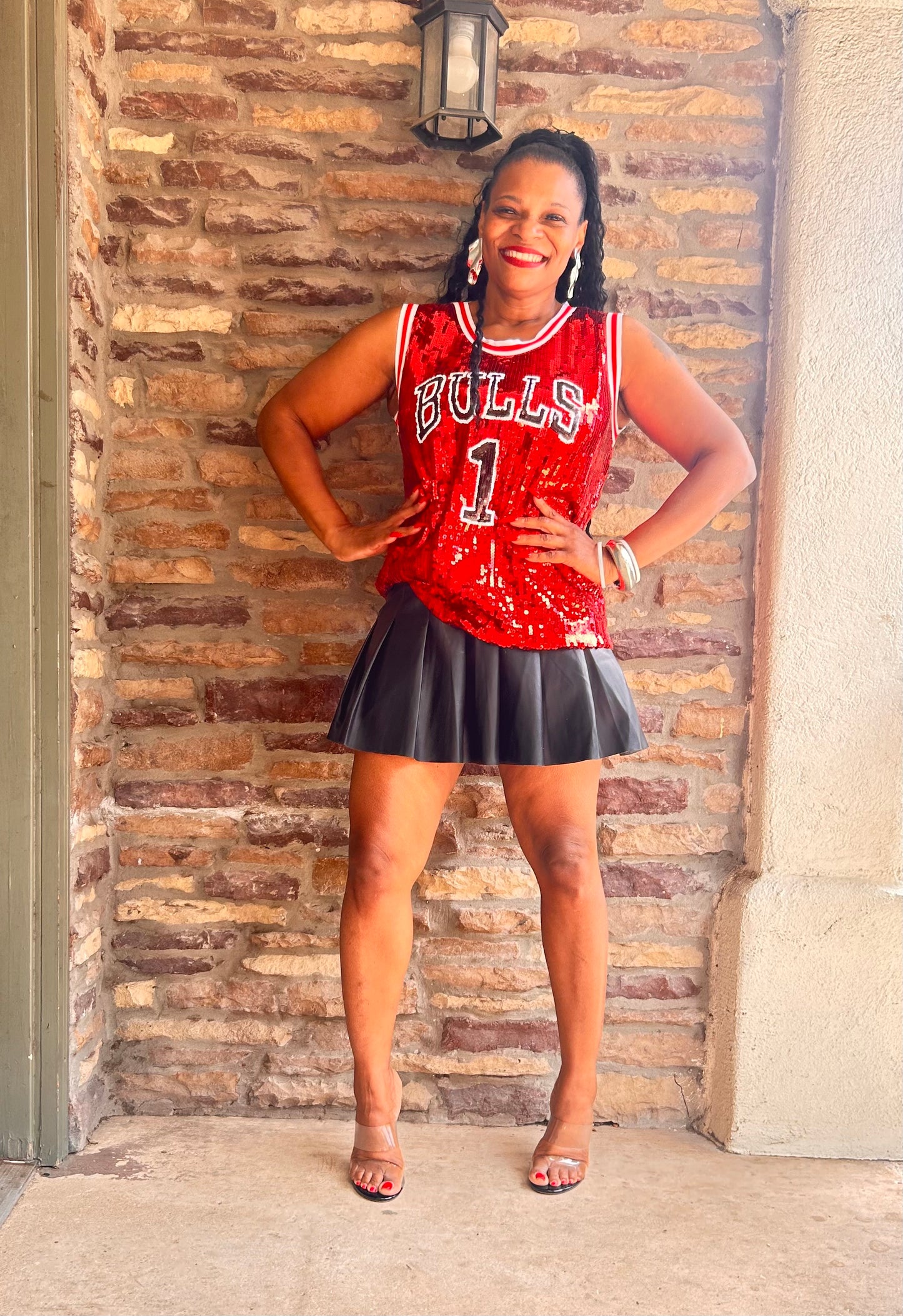 Chicago Bulls Sequin Jersey