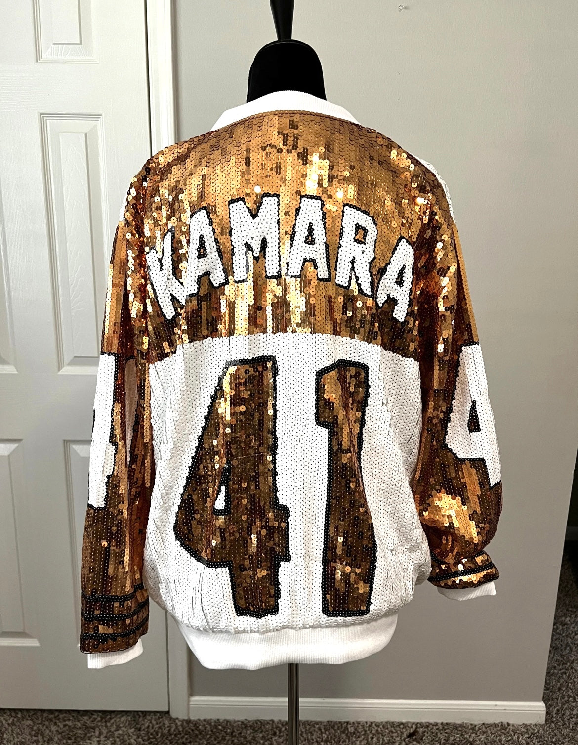 New Orleans Saints Sequin Jacket