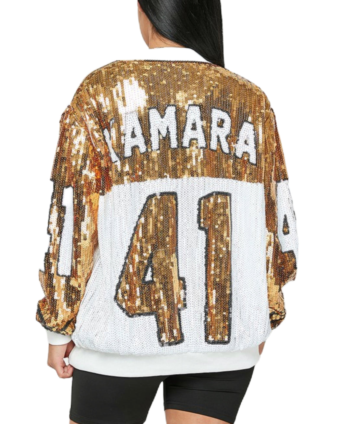 New Orleans Saints Sequin Jacket