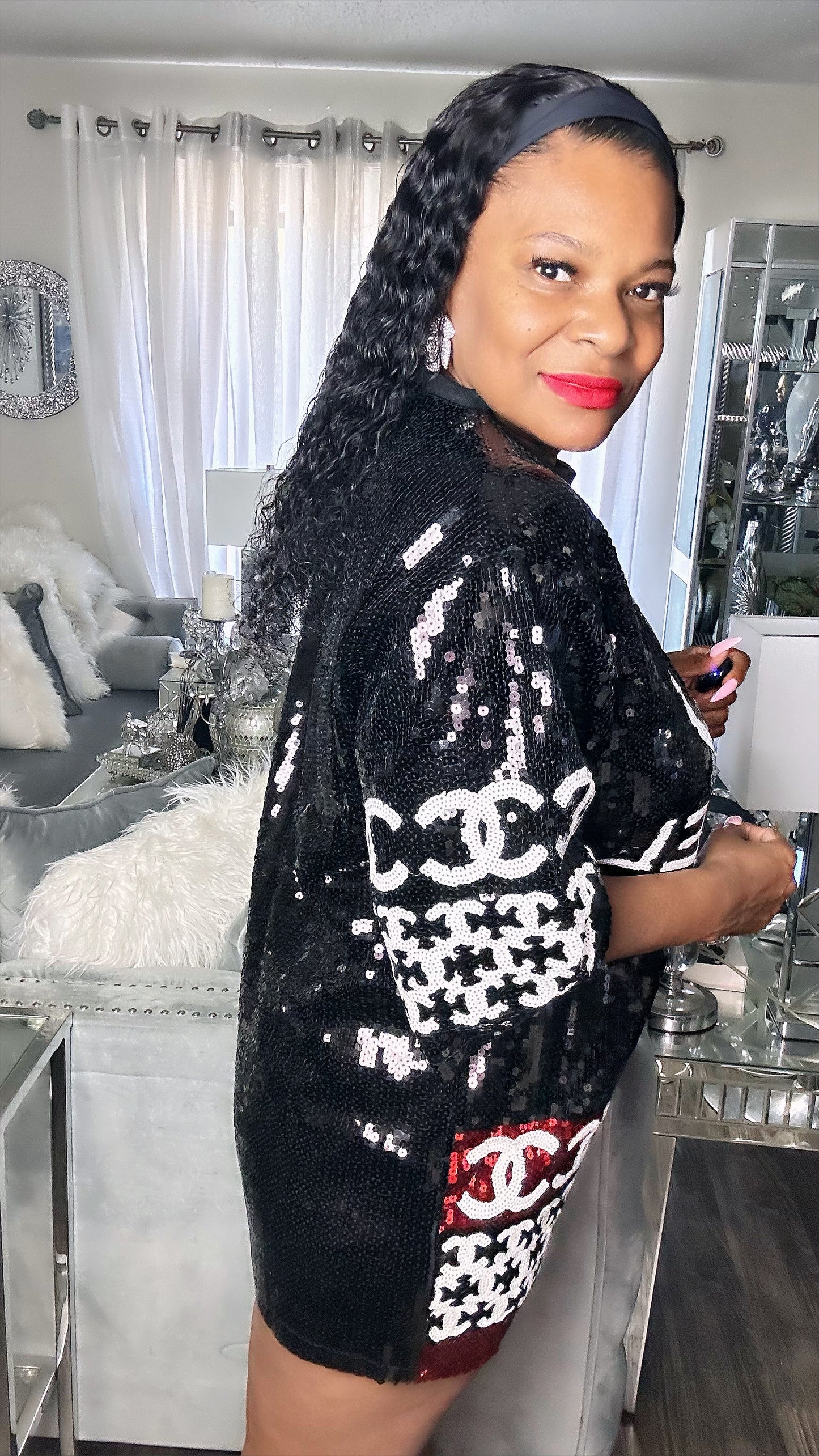 Chanel Sequin Dress
