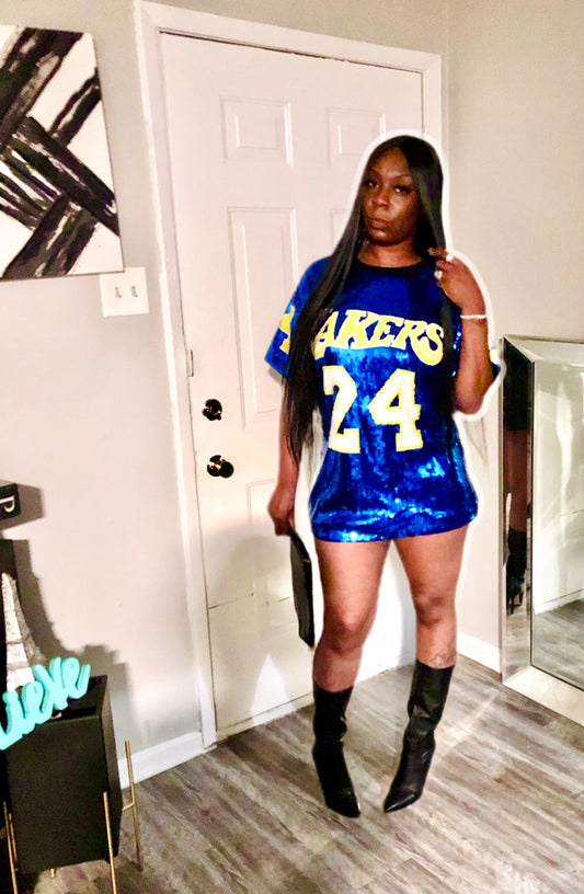Los Angeles Lakers Sequin Dress