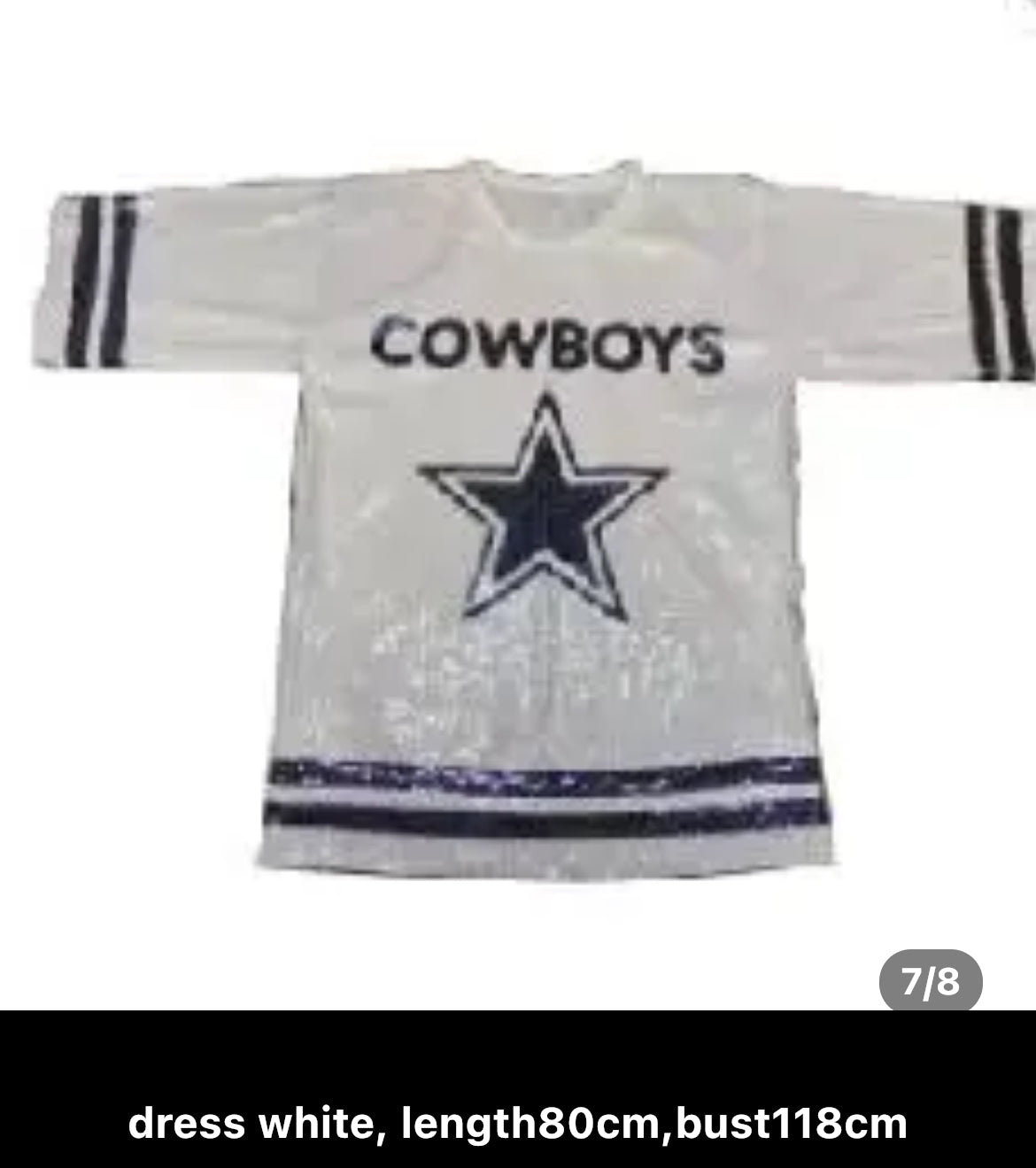 Dallas Cowboys Sequin Dress