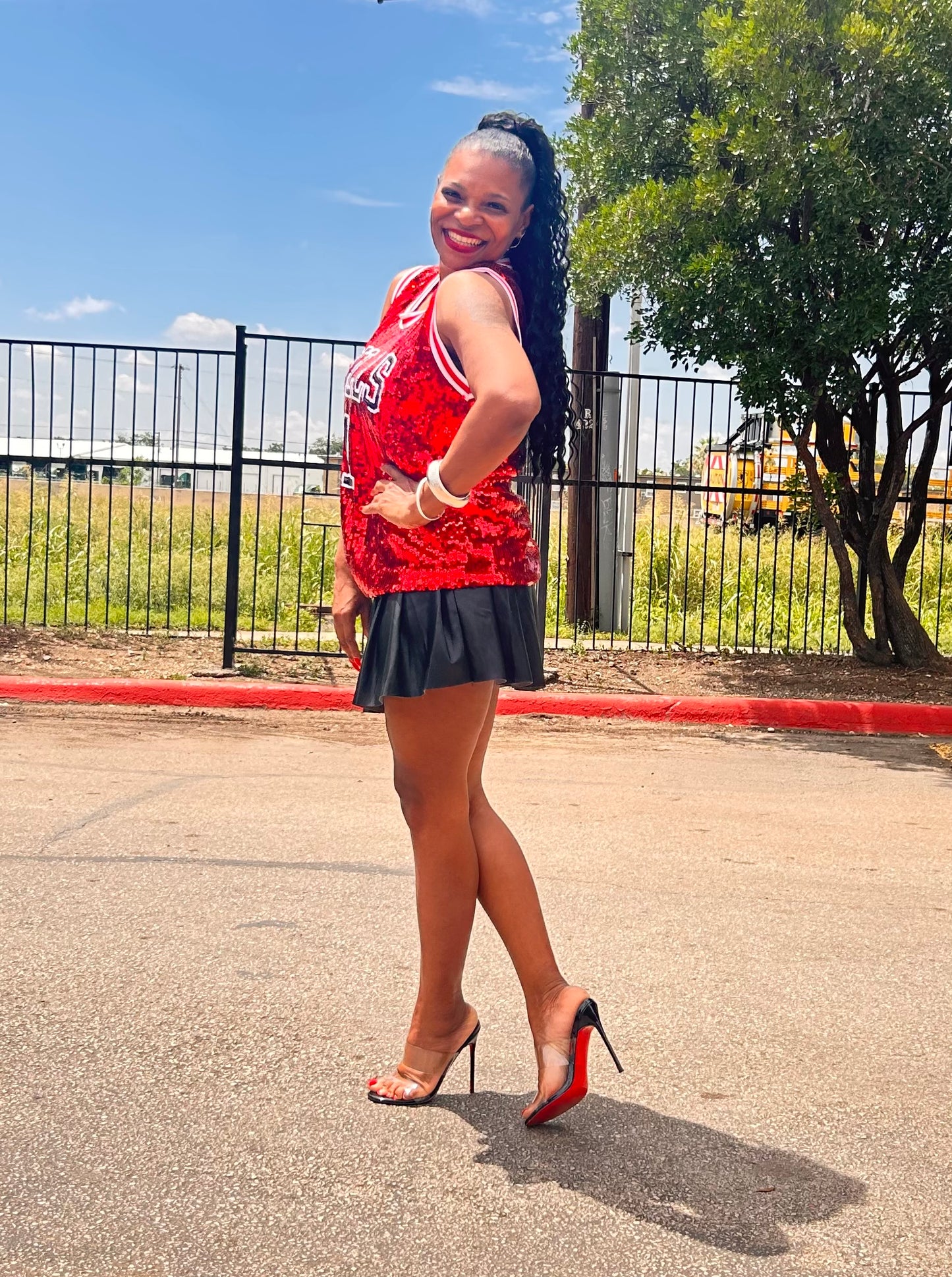 Chicago Bulls Sequin Jersey