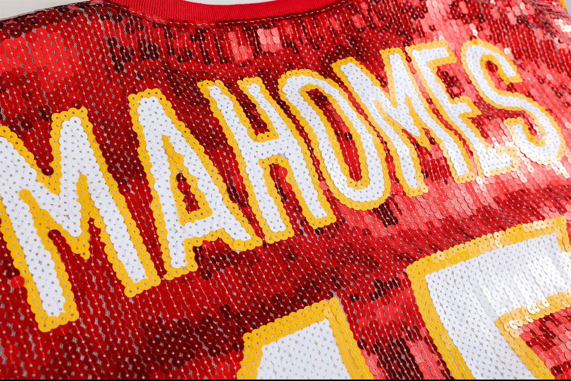 Kansas City Chiefs sequin dress #15