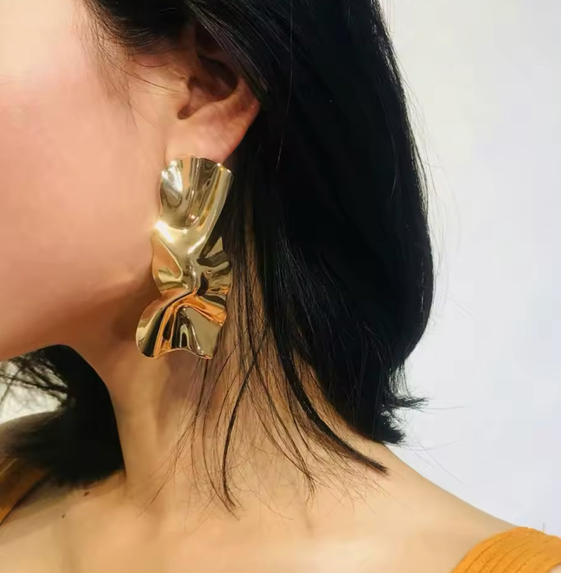Irregular Nugget Earrings
