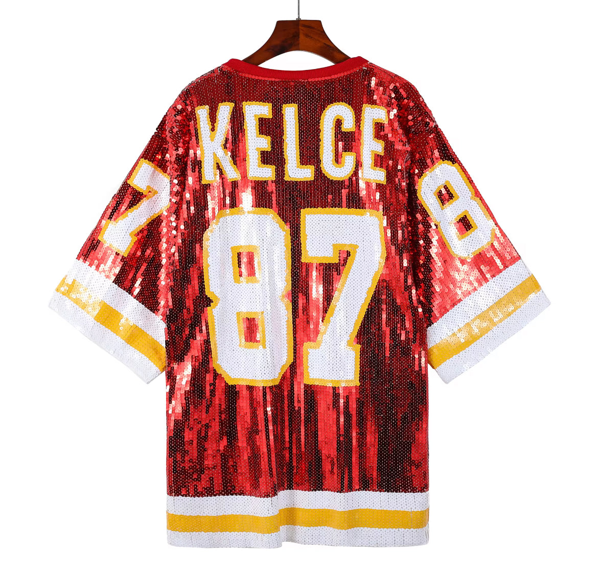 Kansas City Chiefs sequin dress #87