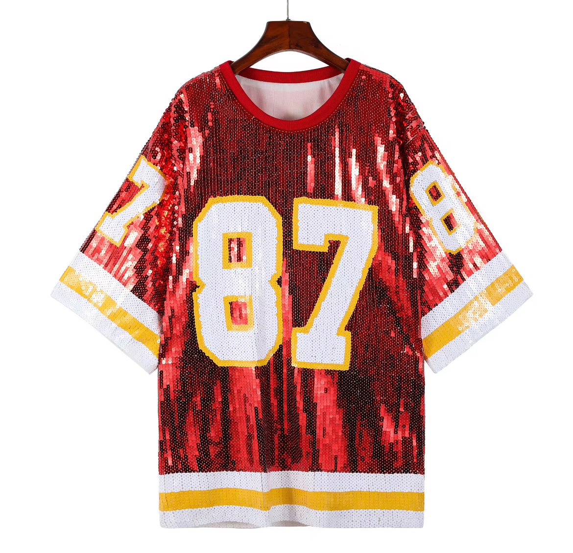 Kansas City Chiefs sequin dress #87