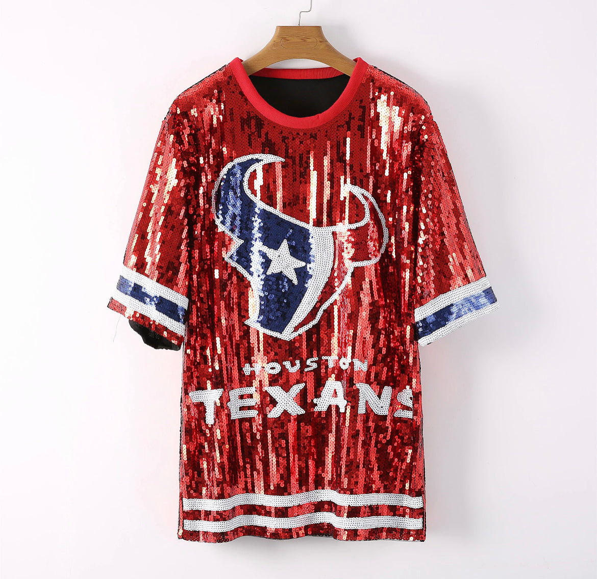Houston Texans sequin dress