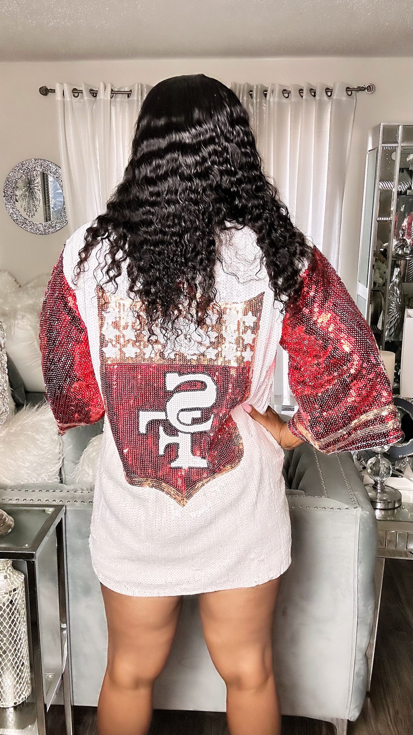 San Francisco 49er Sequin Dress