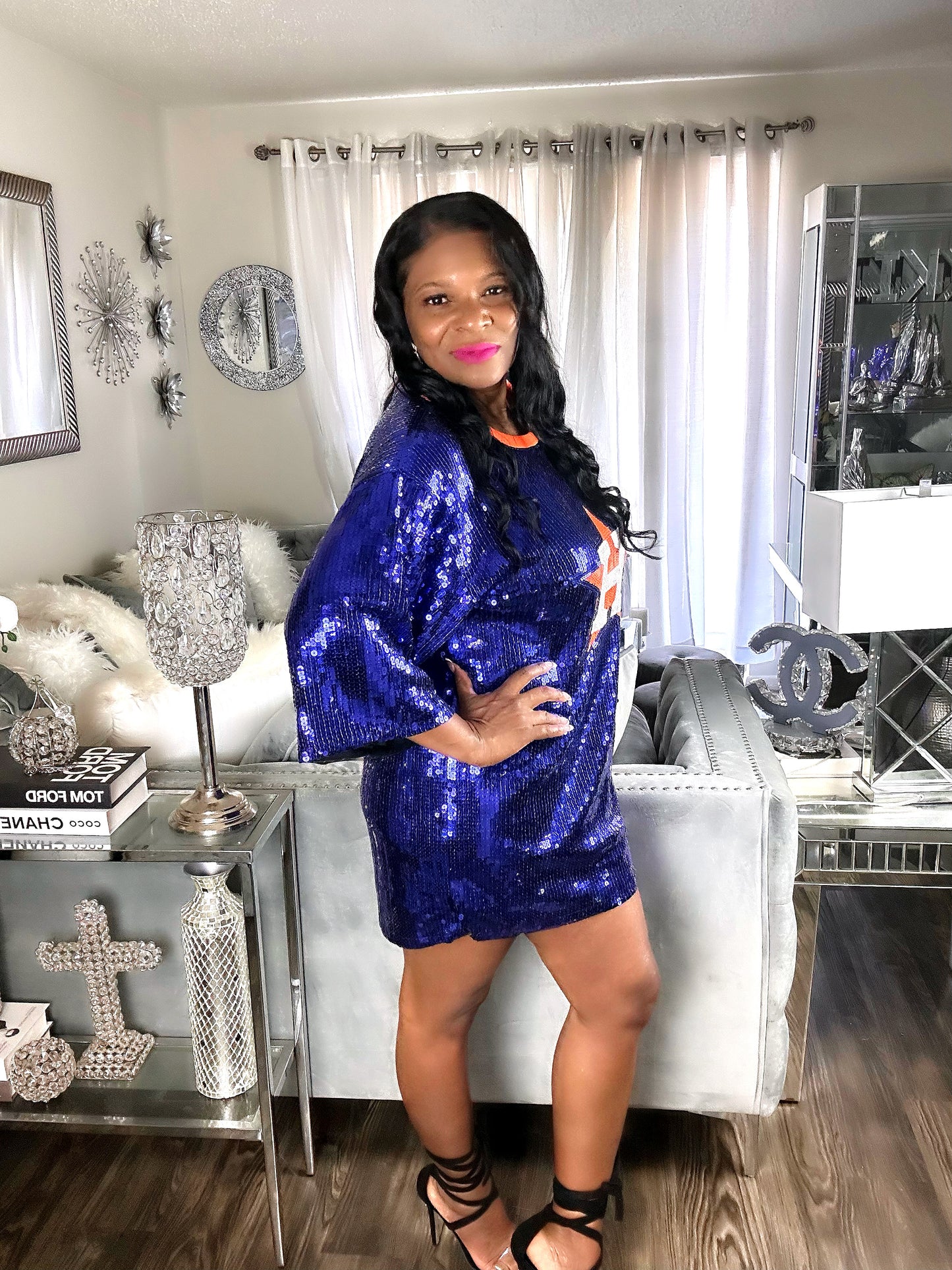 Houston Astros Sequin Dress