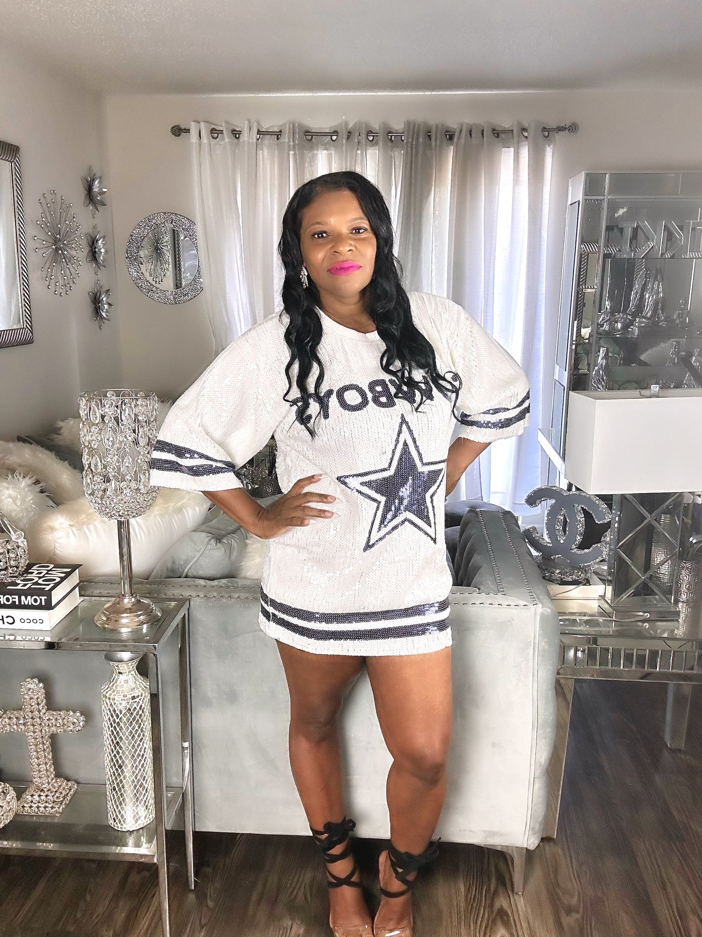 Dallas Cowboys Sequin Dress
