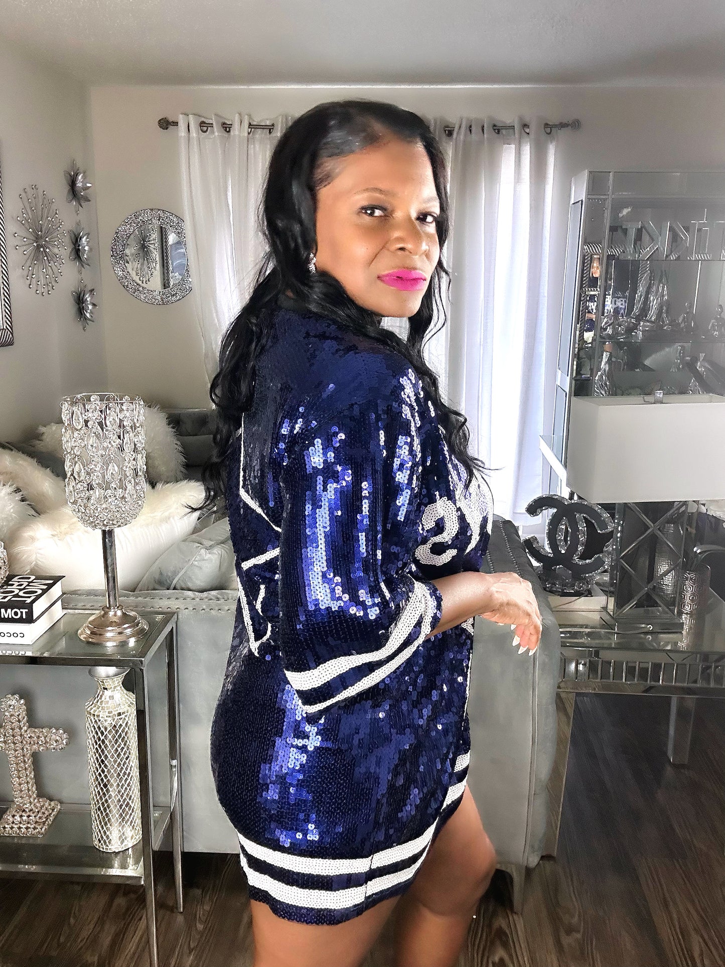 Dallas Cowboys Sequin dress