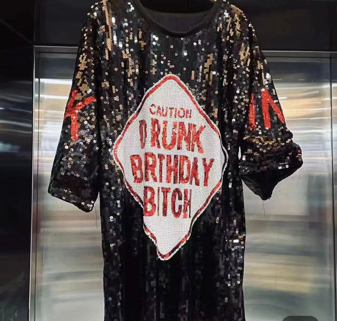 Birthday “Black” Sequin Dress