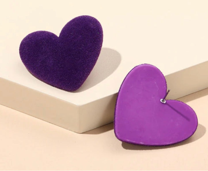 Velvet Purple Earrings