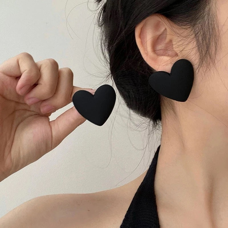 Velvet Black Earrings