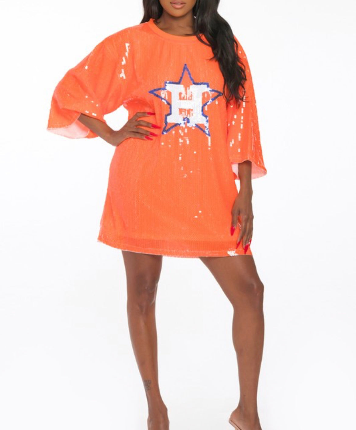 Houston Astros Sequin Dress