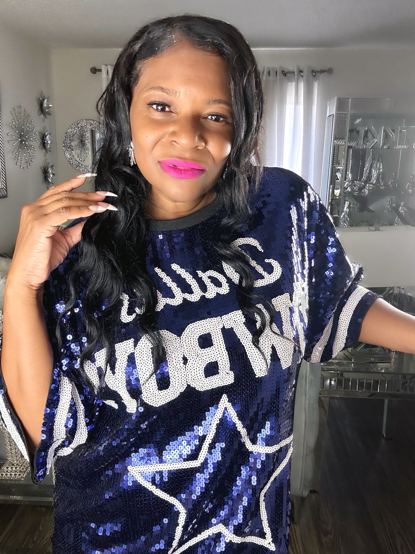 Dallas Cowboys Sequin dress