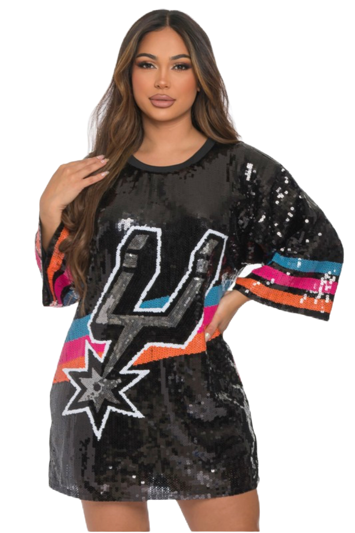 San Antonio Spurs Sequin Dress