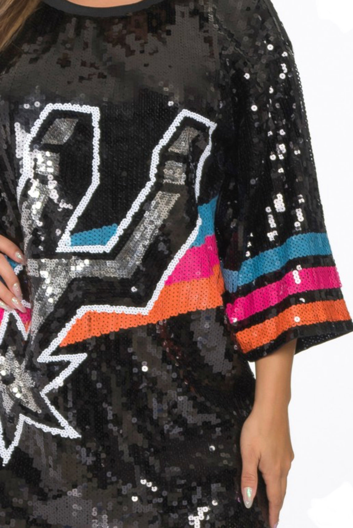 San Antonio Spurs Sequin Dress