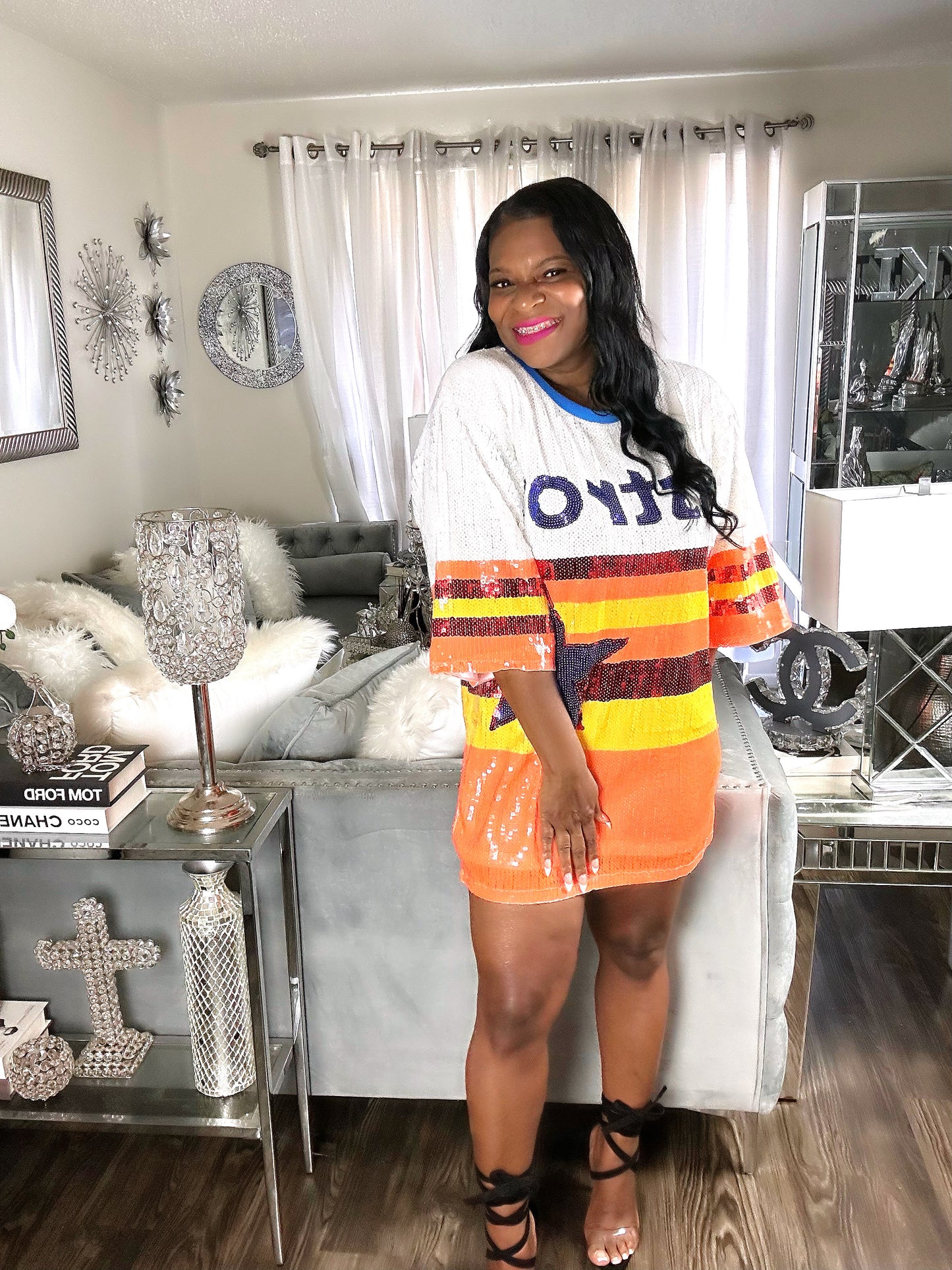 Houston Astros Sequin dress