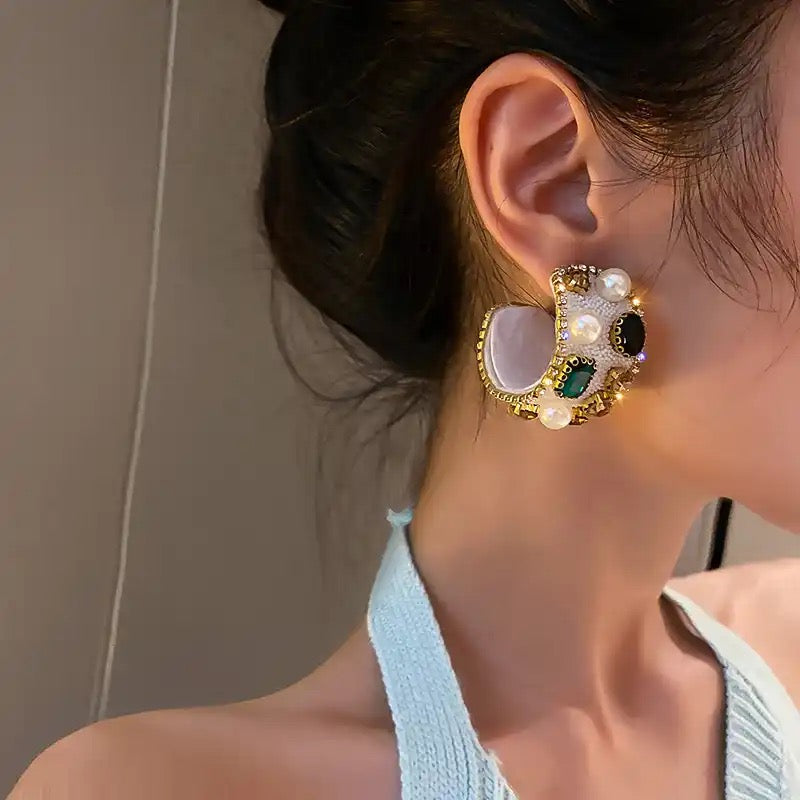 Vintage Crystal Earrings