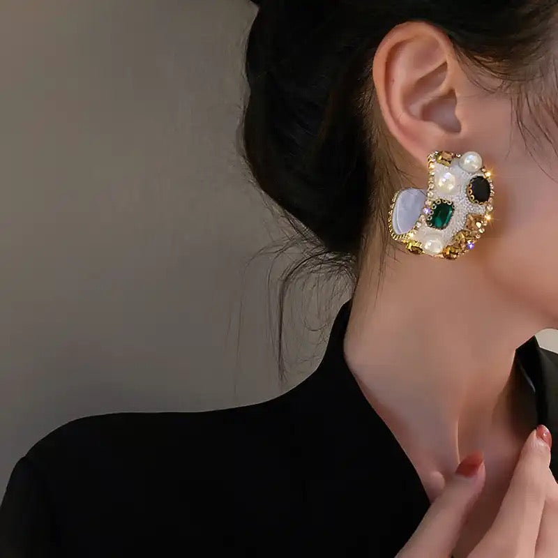 Vintage Crystal Earrings