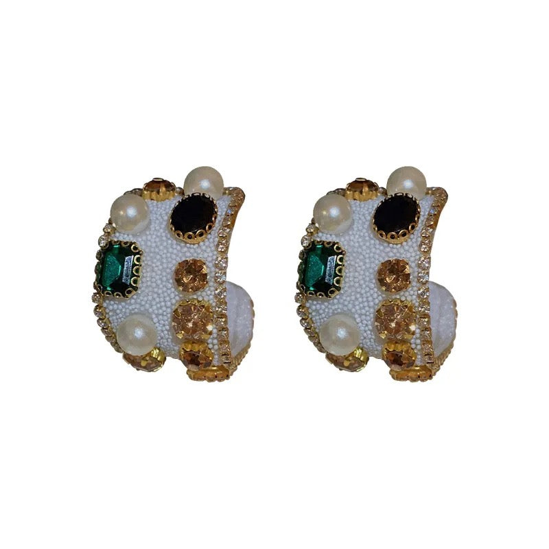 Vintage Crystal Earrings