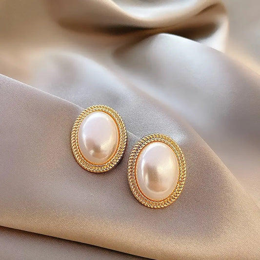 Pearl Stud Earrings