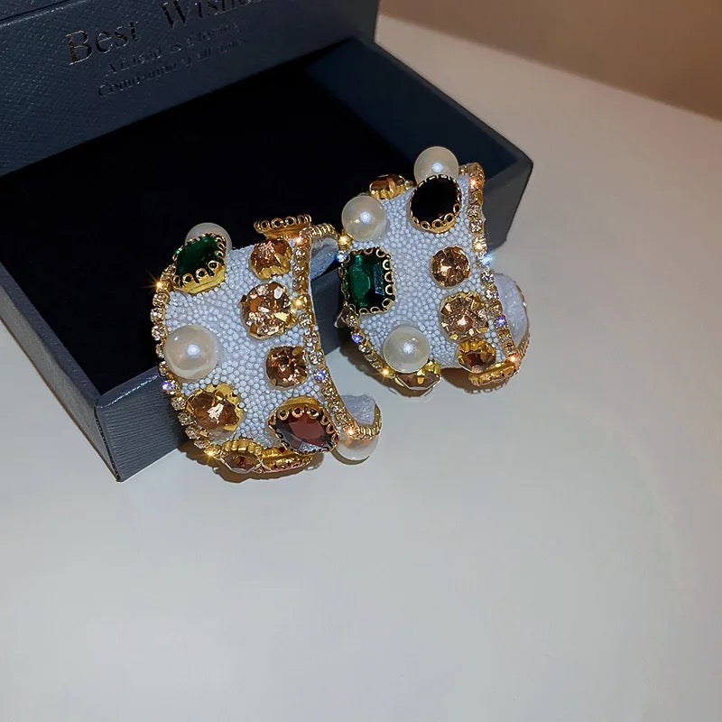 Vintage Crystal Earrings