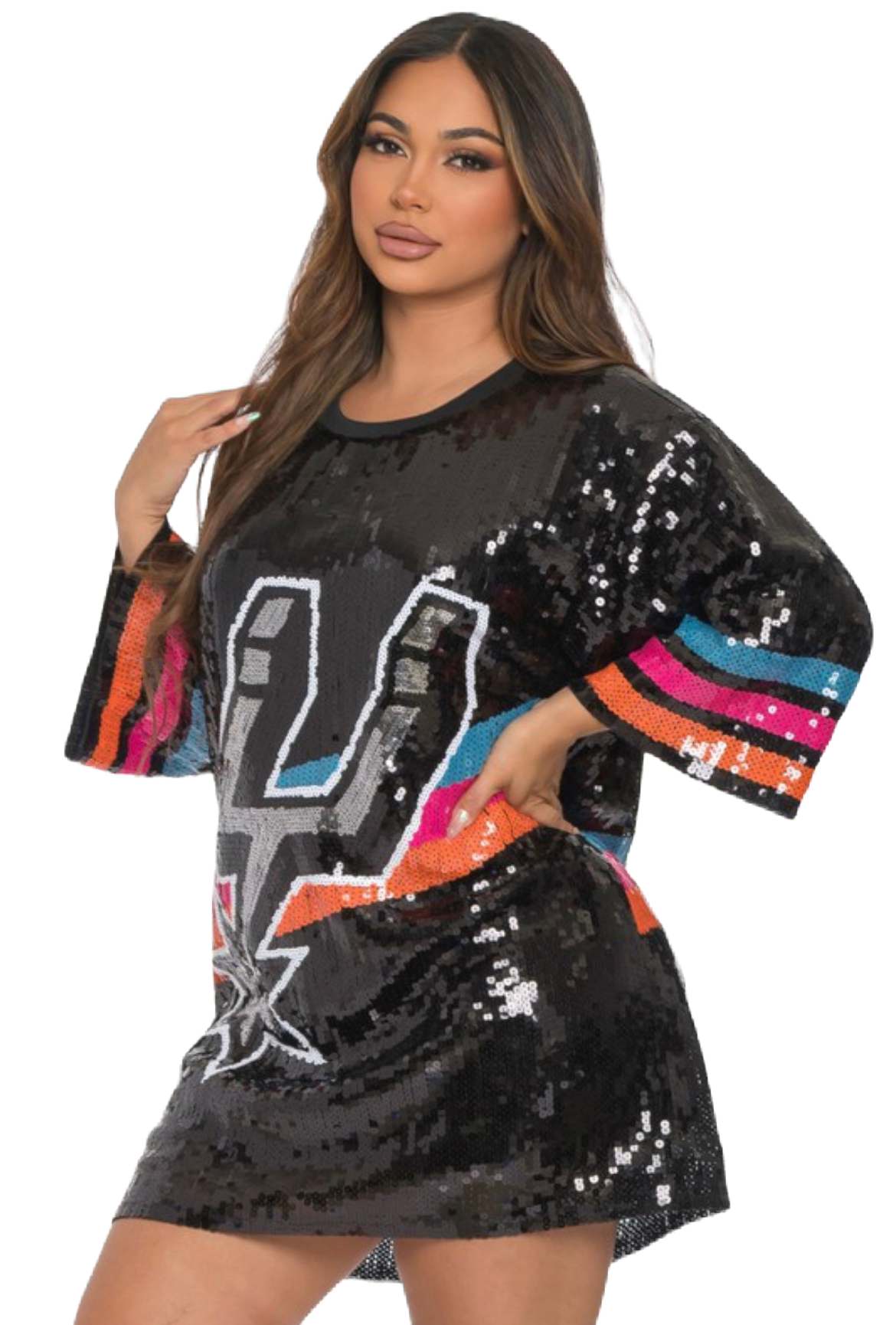 San Antonio Spurs Sequin Dress