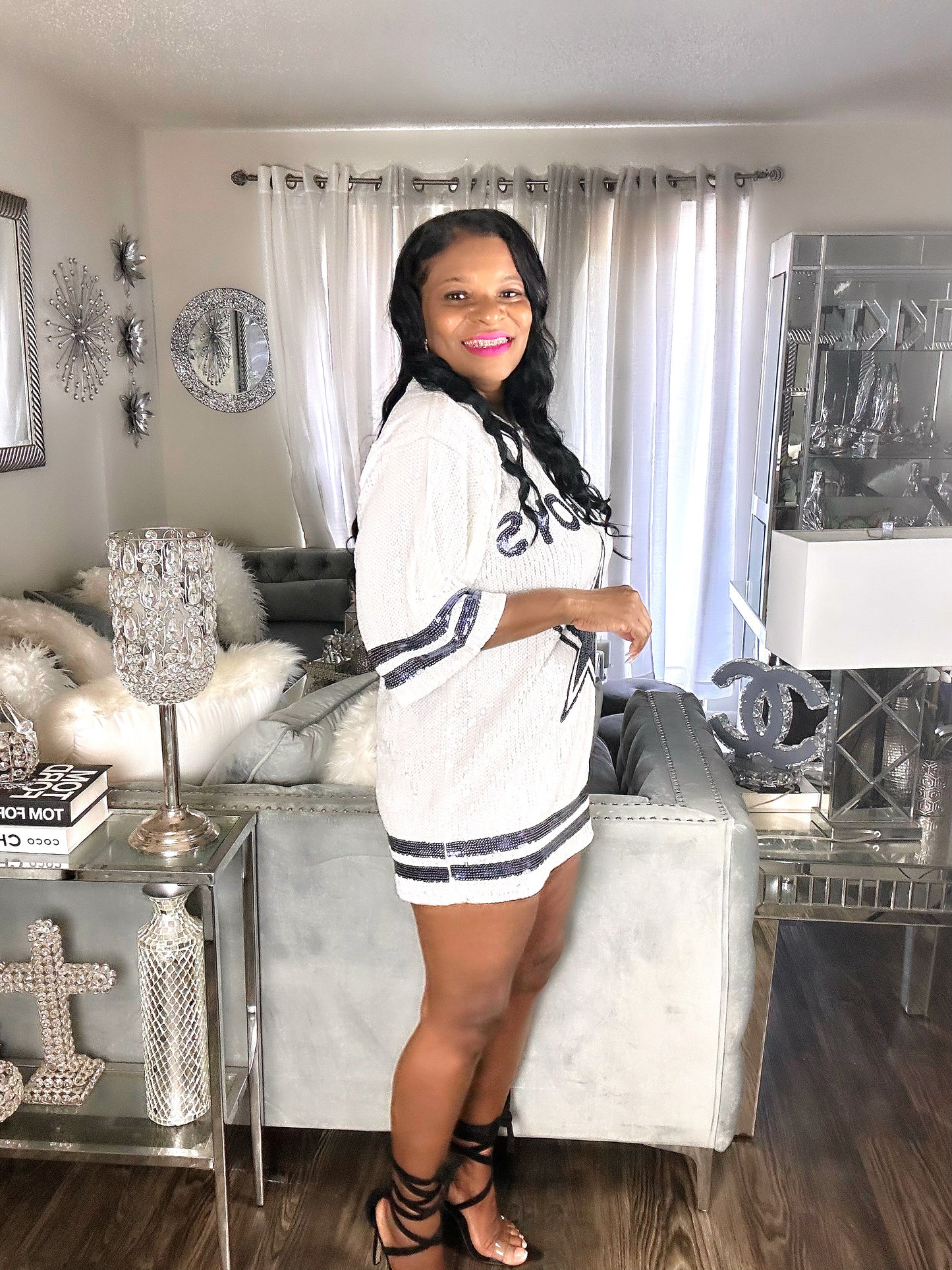 Dallas Cowboys Sequin Dress