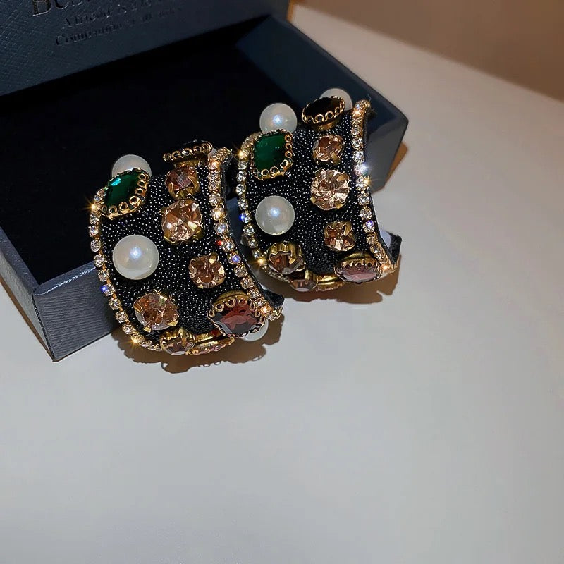 Vintage Crystal Earrings