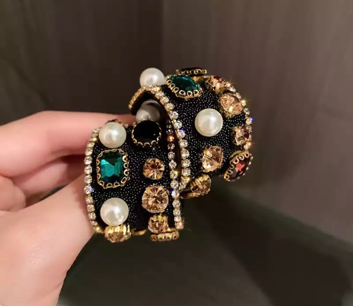 Vintage Crystal Earrings