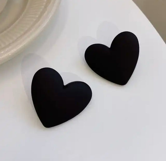 Velvet Black Earrings