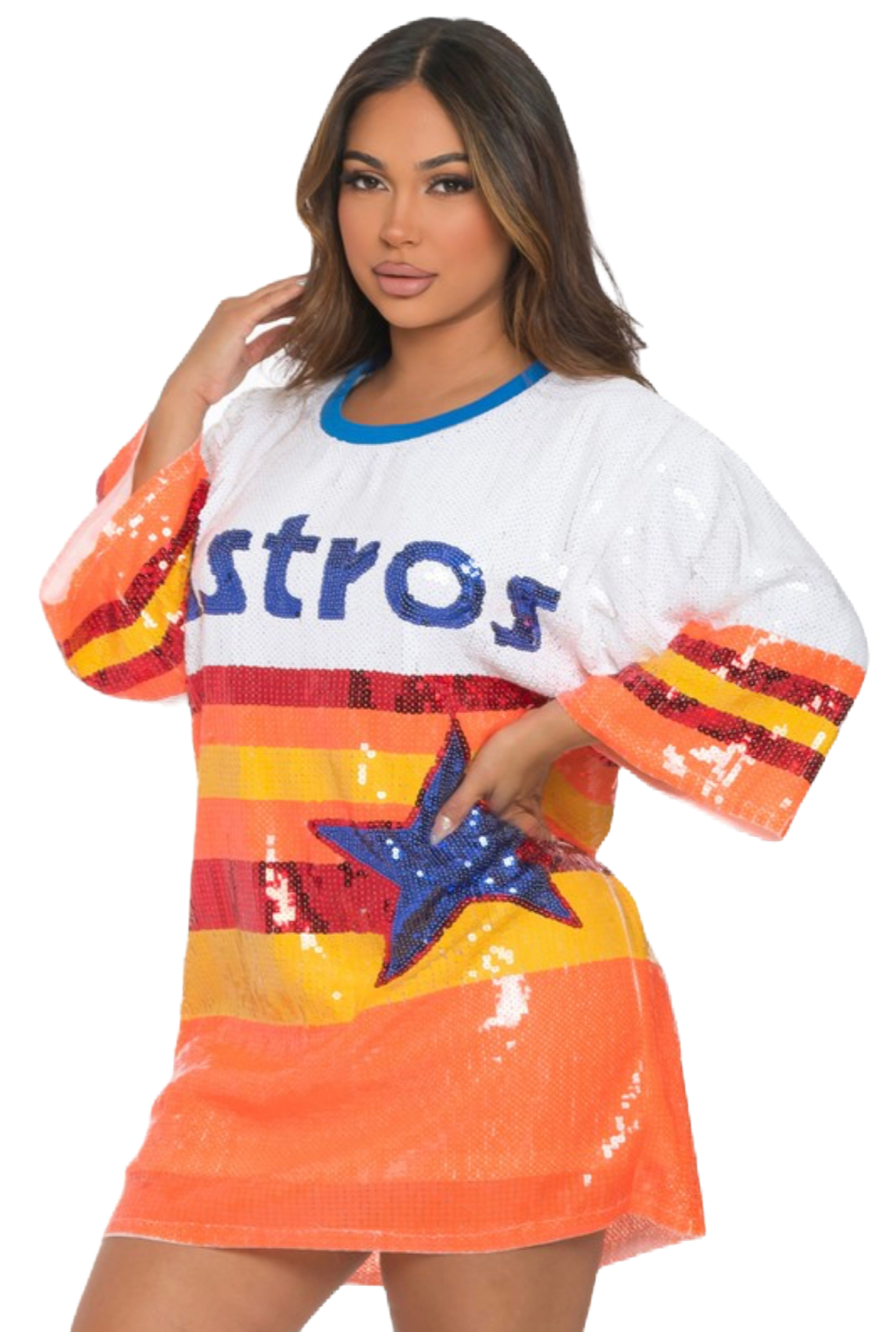 Houston Astros Sequin dress