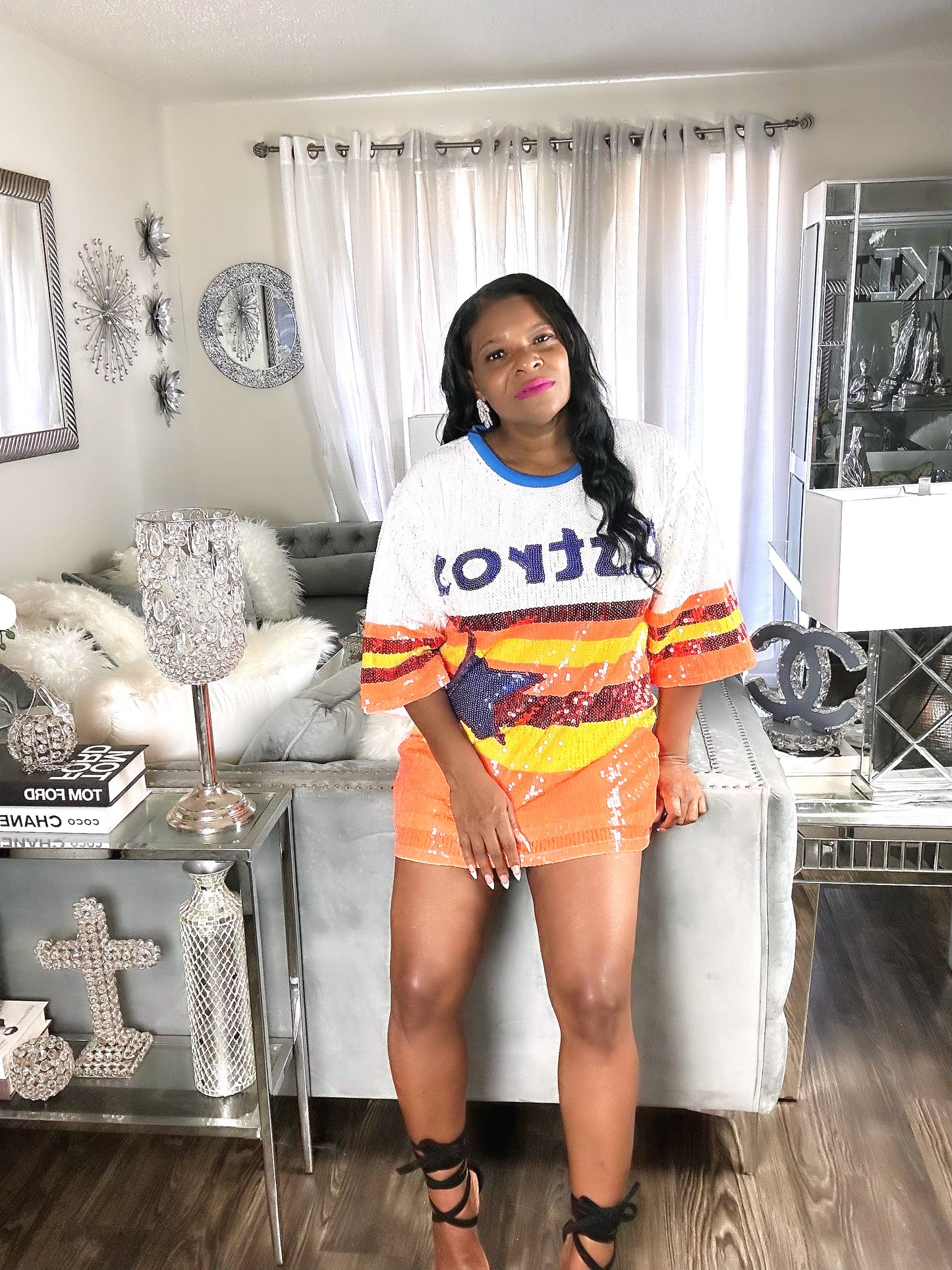 Houston Astros Sequin dress