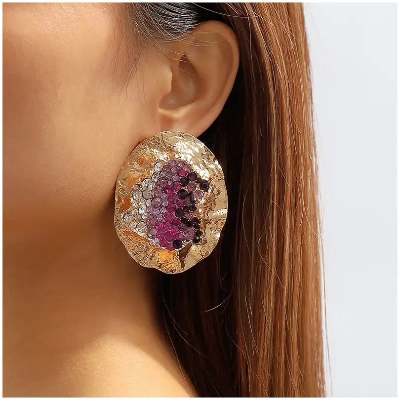 Luxury Round Earrings