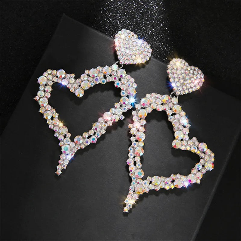 Double Heart Earrings