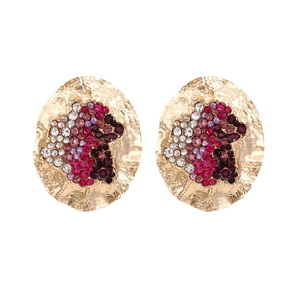 Luxury Round Earrings