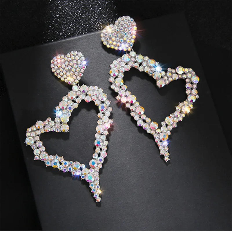 Double Heart Earrings