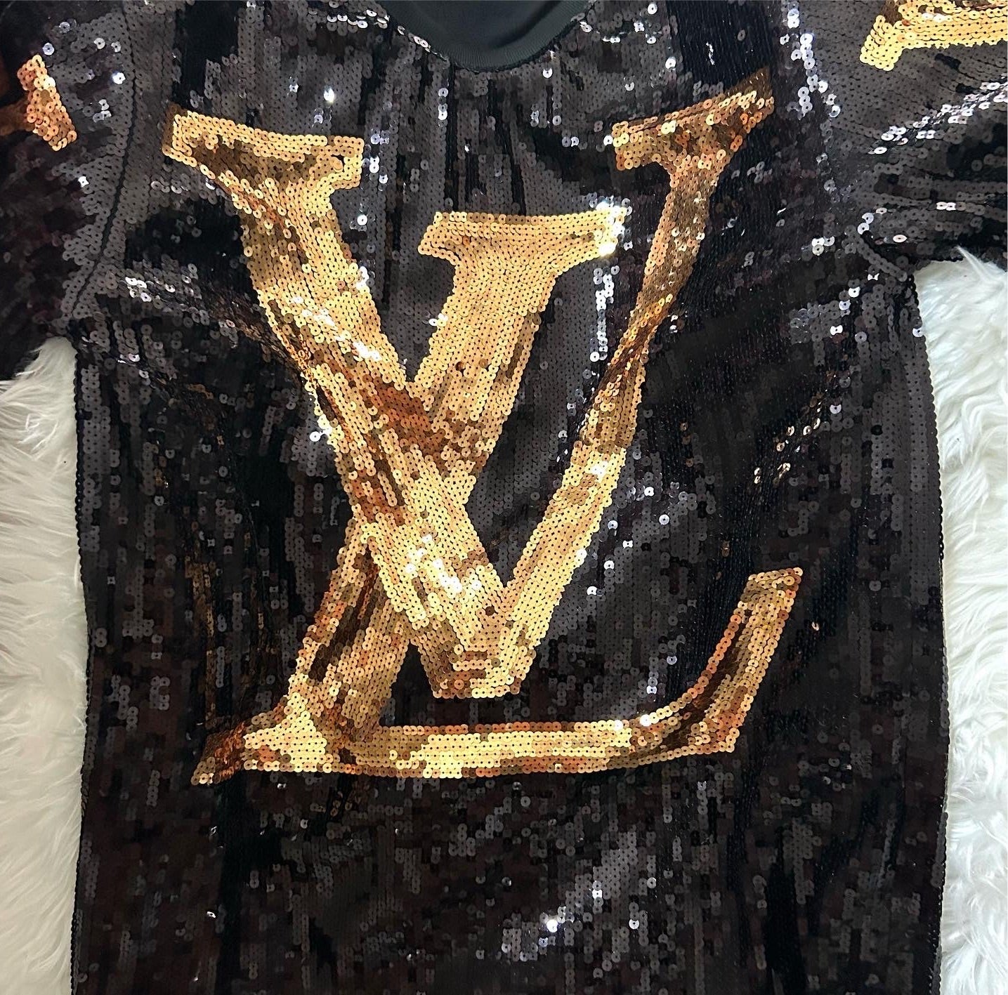 LV Sequin Dress