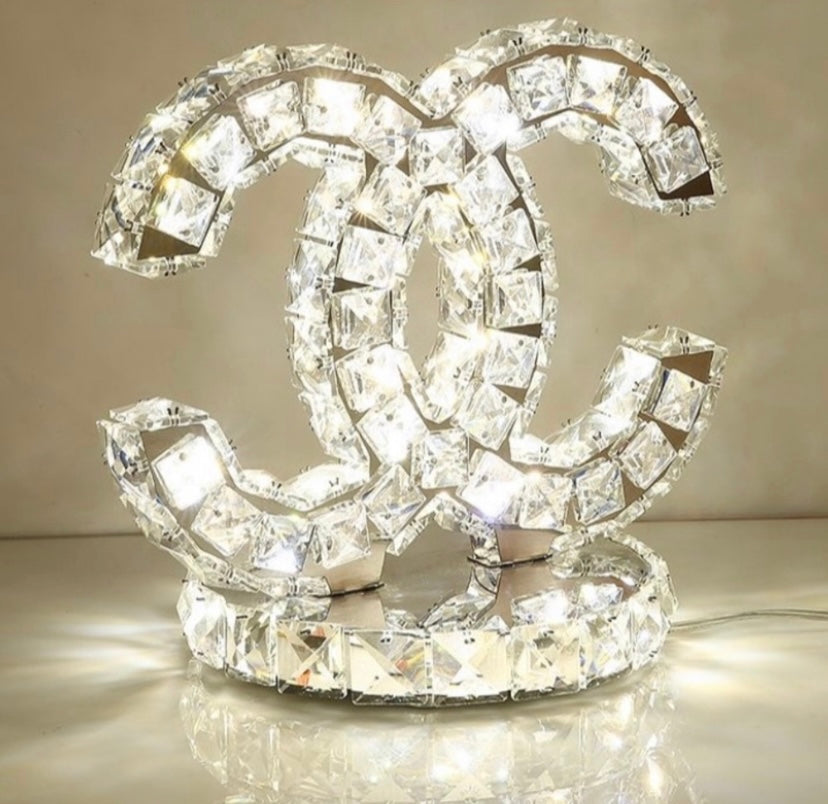 Chanel Side Table Lamp