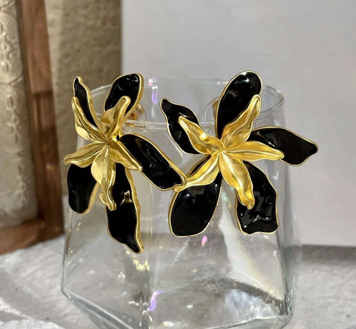 Vintage Flower Earrings